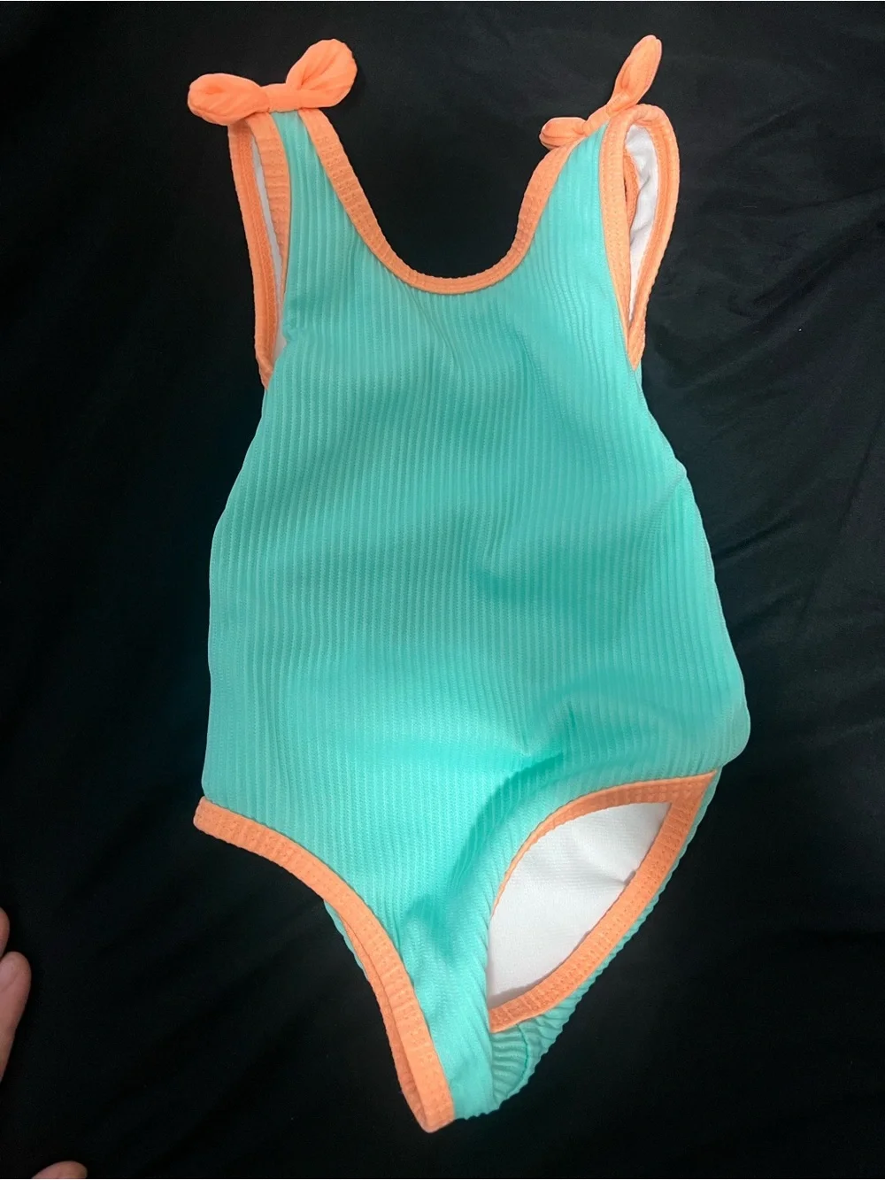 Cat and Jack Infant One-Piece Swimsuit - teal